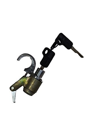 Maçaneta Externa do Porta Malas com Chave Cromada GM Caravan 75 à 87 Original GM 9298172 Universal 40118