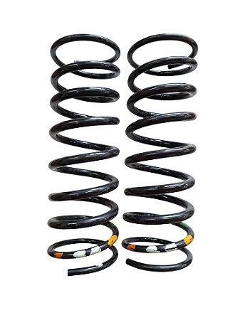 Par Molas Helicoidais Espiral Traseira GM Chevy 500 83/94 Original Hoesch ECHE33