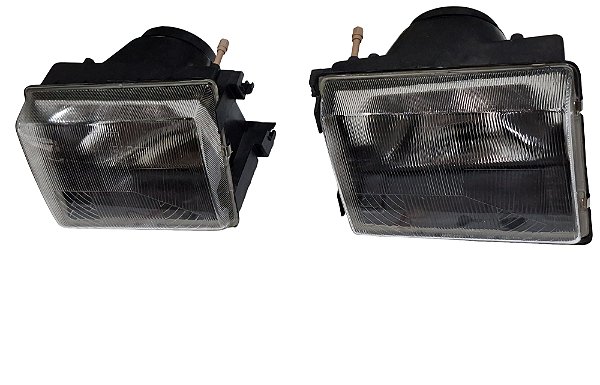 Par Farol Lado Direito Lado Esquerdo Lente Termoplastico GM Chevette Marajo 83/93 Marca RCD FT216 FT217