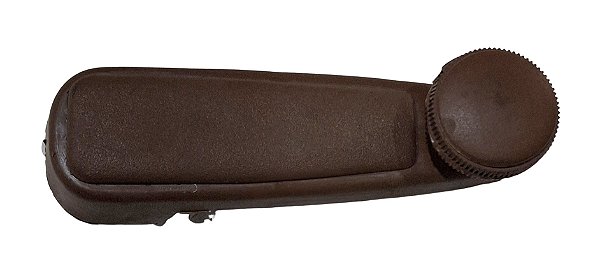 Manivela Reguladora Vidro Marrom Plástica GM Monza 82 a 93 Chevette Marajó Chevy 500 Opala Caravan Pick Up 85 a 90