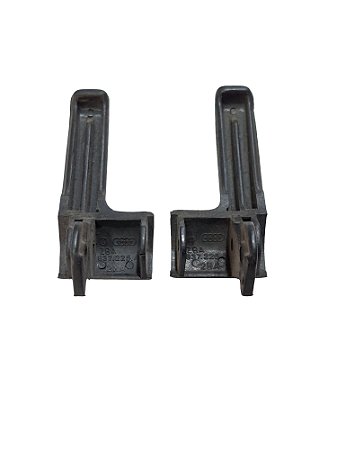 Par Maçaneta Interna da Porta Direita Esquerda Plástica Preta Gol Voyage Parati Saveiro G1 Santana Quantum até 86