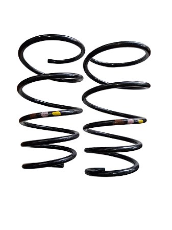Par Molas Helicoidais Espiral Dianteira Fiat Palio Weekend 1.0 1.5 Sem Ar 97/00 Original Hoesch MC.EFIAT25