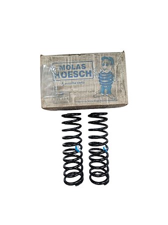Par Molas Helicoidais Espiral Dianteira GM Opala Caravan 4 Cilindros 69/79 Original Hoesch ECHE07