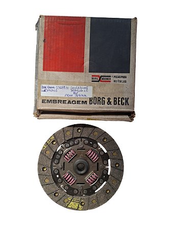 Disco Embreagem Ford Corcel 2 Belina 2 Del Rey Scala 1.6 80/ 190mm 20 Estrias Original Borg Warner 13008130 Luk 31903410