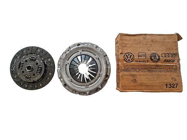 Kit Embreagem Diâmetro 215mm 28 Estrias Plato + Disco Sem Rolamento Original VW Golf New Beetle Audi A3 Aspirado Bora