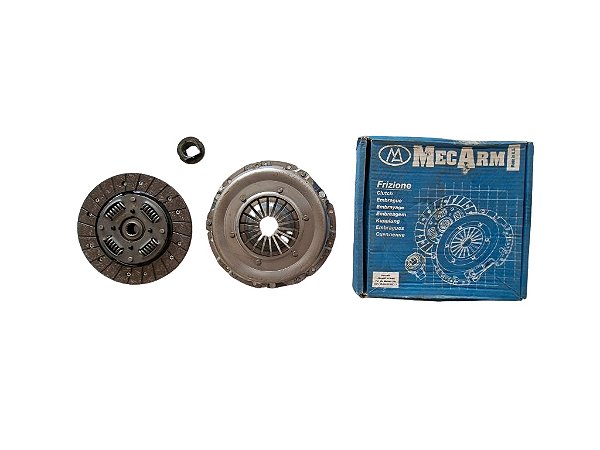 Kit Embreagem Plato Disco e Rolamento Diametro 200mm 18 Estrias Citroen Berlingo C3 Pegeot 307 Partiner Mec Arm MK9651/1