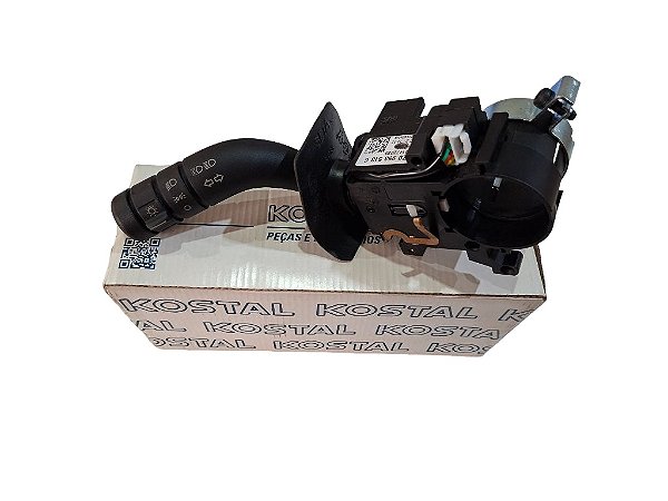 Chave de Seta com Controle de Farol VW Gol Voyage Saveiro Fox Spacefox Marca KOSTAL 1472030 VW 5Z0953513C