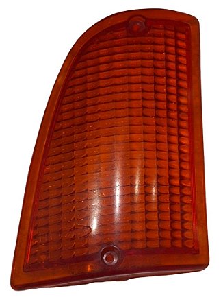 Lente Seta Pisca Ambar Dianteira LE Ford Corcel 2 78 a 84 Original Ford Com Pequeno Quebrado na Lateral que Não Aparece