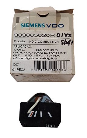 Indicador de Combustível VW Gol Voyage Parati Santana Quantum 87 a 96 Original VDO VW 303005020R