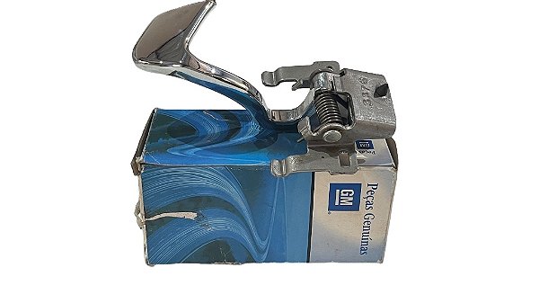 Maçaneta Gatilho Interna Direita Cromada GM S10 Blazer 1995 a 2011 Original GM 93388388 15997814