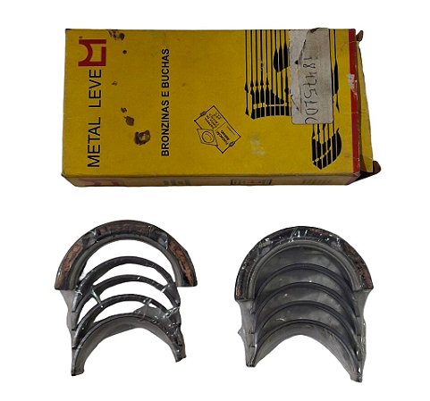 Jogo Bronzina Mancal GM Chevette Chevy Marajo 1.0 1.4 1.6 Marca Metal Leve Mahle BC545J 0.50