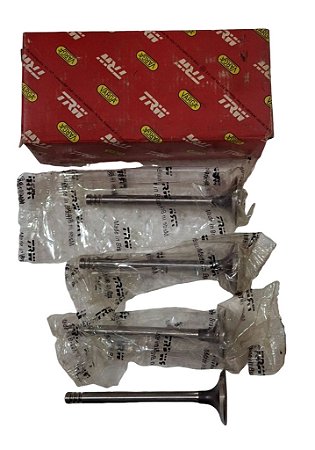 Jogo Valvula Admissao 4pc VW Gol AT1.0 8V 97/2001 Motor EA111 Marca TRW VA2930A VX2930AA VW 030109601AC