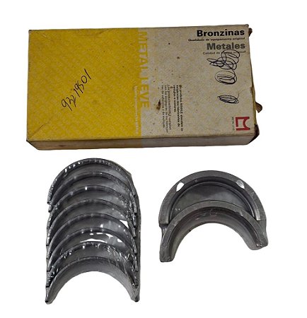 Jogo Bronzina Mancal Motor GM 1.0 1.4 1.6 1.8 Corsa Prisma Montana Fiat Palio Doblo Siena Strada Mahle BC452J 0.25