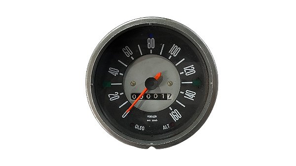 Velocímetro Analógico Com Rosca 160KM/H Rural F75 F100 F350 F600 Original Ford Horasa 69389 Novo de Época
