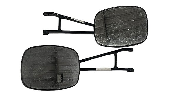 Par de Retrovisor Kombi Pick-up Cabrita 76 a 97 Original Metagal