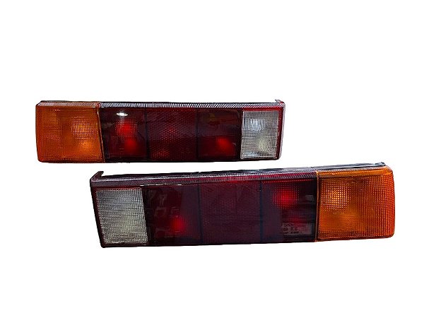 Par Lanterna Nova Traseira Tricolor Lado Esquerdo Lado Direito LE LD VW Santana 85/90 Original Arteb 33541 33542