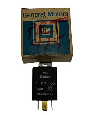 Relé Advertência Temperatura GM Kadett Monza 87 a 91 Original GM 52270133 Novo de Época