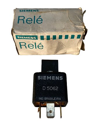 Relé Ar Condicionado 5 Terminais GM Monza 83 Original Siemens D5062 Novo de Época
