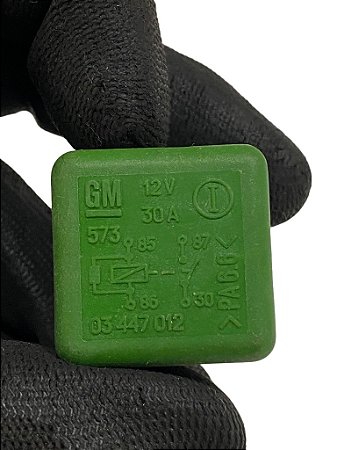 Relé Auxiliar Bomba Elétrica Combustível GM Corsa Monza 94 a 01 Original GM 03447012 Novo de Época