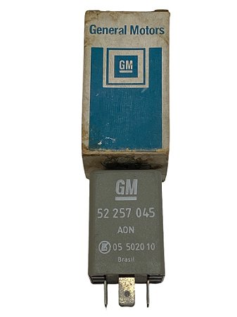 Relé Advertência Alta Temperatura GM Monza 87 a 94 Original GM 52257045 Novo de Época