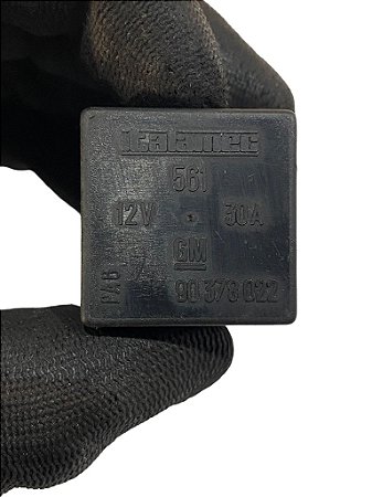 Rele Temporizador Desembaçador Vidro 6 Terminais Omega 1993 a 1998 Original GM 90378022 Novo de Época