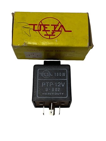 Rele de Pisca 180W PTP 12V 4 Pinos U-002 para Caminhões