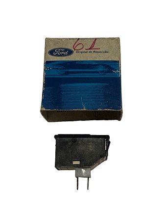 Interruptor Botão Do Pisca Alerta Ford Del Rey 1989 a 1991 Original Ford 87EU10C915AA