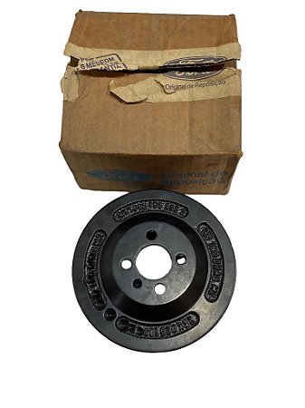 Polia do Virabrequim Motor AP Dupla Ford Escort Verona VW Gol Apollo Santana Original Ford 0261052552