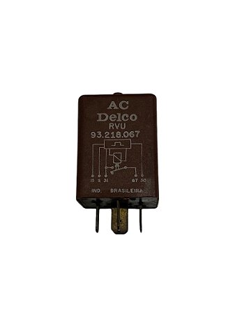 Relé Temporizador Luz Interna 12V 5 Pinos GM Kadett 86 a 93 Monza 88 a 95 Chevette Chevy 88 a 92 Original GM 52280734