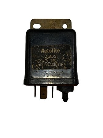 Rele Temporizador Limpador 5 Terminais 12V Opala 1981 a 1984 Original Autolite Siemens D862