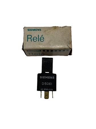 Rele Ar Condicionado 5 Terminais GM Monza 1983 Em Diante Original GM Siemens D5061 Novo de Época
