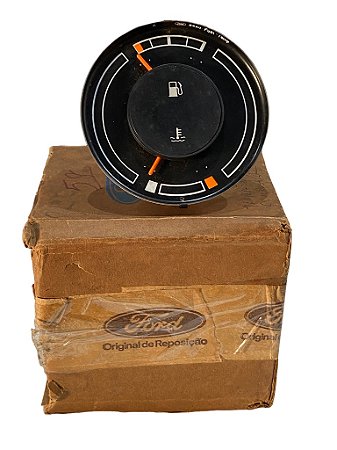 Indicador Combustível Temperatura Ford Escort XR3 Ghia STD 85 a 86 Original Ford 84AU9K338A Novo de Época