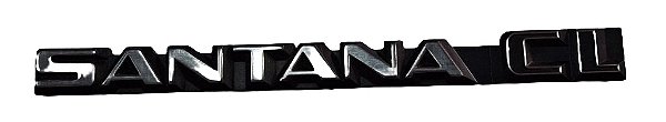Emblema Santana CL 87 a 97 Original Volkswagen Novo de Época