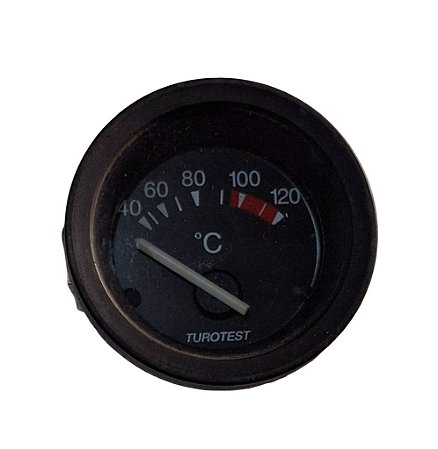 Indicador Temperatura 40° - 120° 24V com Iluminação a Led Onibus/Caminhão NL 93 a 97 Turotest 310-303 11503/9A