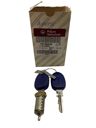 Cilindro Fechadura Porta Traseira Fiorino 04 a 13 Original Fiat 7084838 Novo de Época
