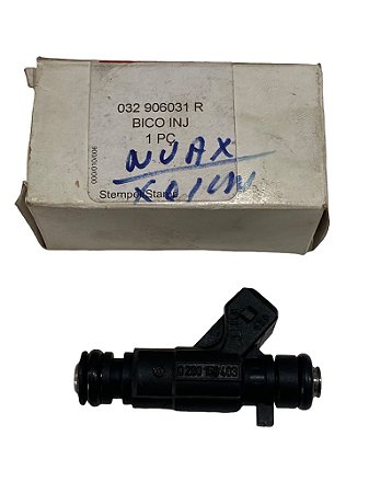 Bico Injetor de Combustível Fox Gol Golf Polo Saveiro SpaceFox Voyage 2007 a 2017 Original VW 032906031R Novo de Época