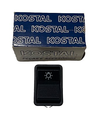 Interruptor Geral de Luzes 12V para Caminhões e Ônibus Mercedes Benz Kostal 3833113 Novo de Época