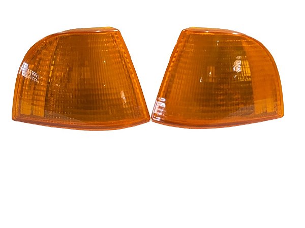 Par da Lanterna de Pisca Dianteiro Direito e Esquerdo do VW Santana 1991 a 1996 Âmbar Original Arteb VW 3259530501