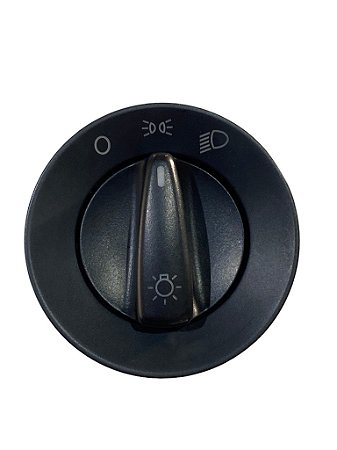 Chave interruptor de luz VW Gol Parati Saveiro G3 G4 Farol simples Original VW 377941534 C/Logo Raspado Novo de Época