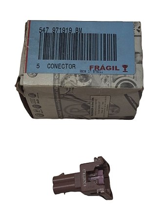 Conector VW Gol Parati Santana Saveiro Voyage Kombi 81 a 14 Original VW 547971919BM Novo de Época