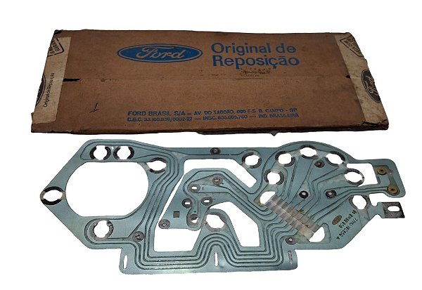 Circuito Elétrico Painel Corcel II Belina 1977 a 1979 Original Ford BD8M10C956A Novo De Época