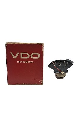 Indicador Relógio de Combustível 12V da VW Kombi Clipper de 1982 a 1996 Original VDO 301015065 Novo de Época