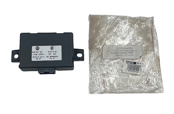 Módulo de Conforto do Sistema Interativo 12V do VW Gol Saveiro e Voyage de 2009 a 2011 Original VW 5U0907107
