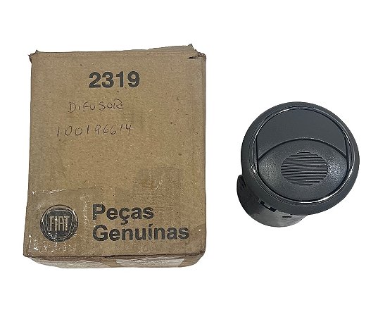 Difusor Ar Central Fiat Novo Palio 1.4 2012 a 2016 Original Fiat 100196207 Novo de Época