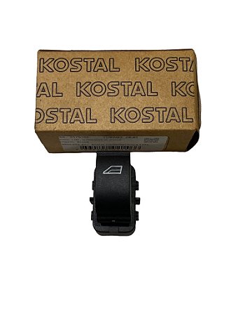 Botão Interruptor Vidro Elétrico Ecosport Ranger F250 F4000 Fiesta 2007 a 2012 Original Ford 8N1514529AA Logo Raspado