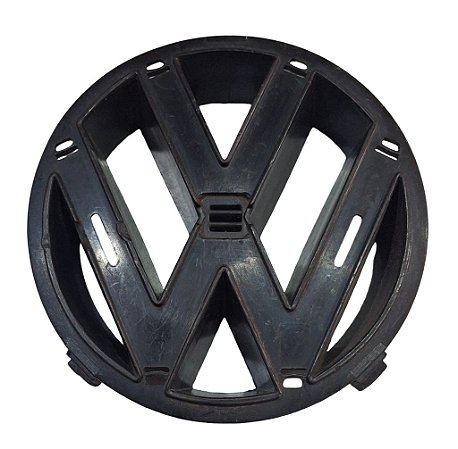 Carcaça do Emblema da Grade Dianteira Radiador Original VW Gol Parati Saveiro Santana VW 3B0853601 Novo de Época