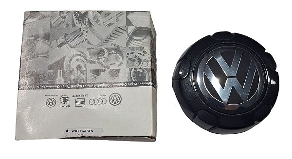 Calota Central de Roda Original VW Saveiro 2010 a 2011 VW 5U7601149 Nova de Época