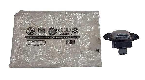 Lanterna de Placa Com Soquete Gol 1995 a 2000 Original VW 377943119 377943021 Novo de Época