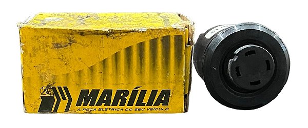 Botão Interruptor Pressão Universal Limpador Parabrisa Iluminação Ventilador 3T Caminhão MB Marca Marília IM11276