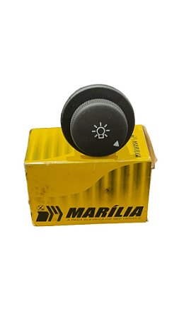 Botão Interruptor Chave de Luz Farol Monza Kadett 1982 a 1985 Marca Marília IM11162 Novo de Época